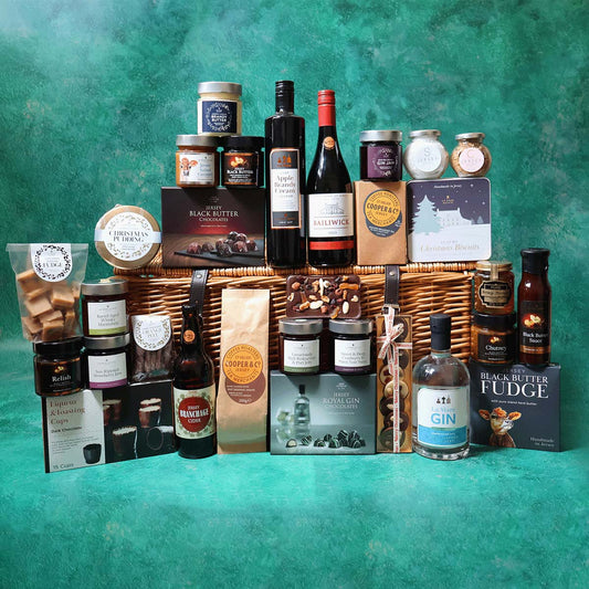 'The Luxury Christmas Pantry' Gourmet Food & Drink Hamper - Christmas Collection 2024 - Jersey